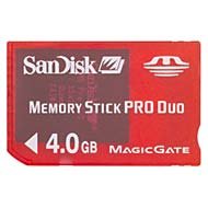 SanDisk Gaming - Flash memory card - 4 GB - MS PRO DUO - red