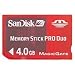 SanDisk Gaming - Flash memory card - 4 GB - MS PRO DUO - red