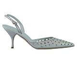Prada - Prada Women's Purple Star Cutout Slingback Heels Shoes