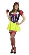 Sexy Snow White Costume in Crushed Panne' (thin) Velvet (Stockings and Apple not included)