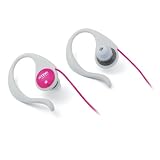 TDK スポーツ向けイヤホン 周囲の音が聞こえる、アウトドアに適した安心設計 CLEF-A Reverse Sound PINK TH-SB23PK