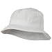 Big Size Microfiber Golfer Hat - White W08S50F