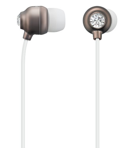 maxell カナルタイプ ヘッドホン 「Jewel Style」 ジュエルチョコレート HP-CN11CC-MBR