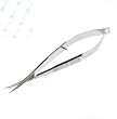 Noyes Iridectomy Scissors 4 1/8 Straight Sharp/Blunt German