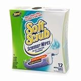 Soft Scrub Scrubby Wipes, with All Purpose Cleanser 12 ea