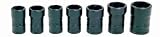 Snap-on Industrial Brand JH Williams TSMS5107 7-Piece Metric Turbo Socket Salvage Socket Set