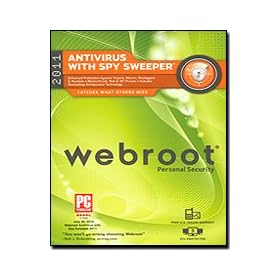Webroot Spy Sweeper 2011 With Antivirus - 3-user