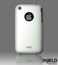 SHIELDApple3GiPhoneShieldPolycarbonateSlimFitCase+MicrofiberCleaningCloth(White)