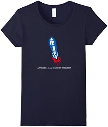 Women's I Am A Rocket Scientist - Aerospace Engineer T-Shirt Large Navy