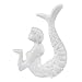 Atlas Homewares 190R-W 2-1/2-Inch Mermaid Knob - Right, White