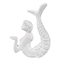 Atlas Homewares 190R-W 2-1/2-Inch Mermaid Knob - Right, White