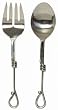 Decorative Stainless Steel Salad Servers