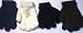 Set of Four Pairs of Magic Stress Gita Gloves for Infants Ages 0-24 Months White Gloves with Customer Chosen Ivory Monogram Letters