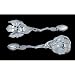Arthur Court Magnolia Salad Servers