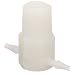 Nylon Tubing Connector , Barbed Reducing Tee, 1/16" x 1/16" x 3/32" Tubing ID (Pack of 100)