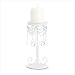 Elegant Beaded Candleholder Shabby Candle Holder Chic
