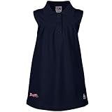 MLB Majestic Atlanta Braves Preschool Girls My Favorite Logo Sleeveless Dress - Navy Blue (6X)