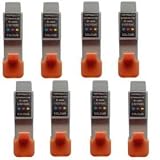 8 Colour Cartridges for Canon BCI-24 MP110 MP130 MP360 MP370 MP390 MP410 MP430 MPC190 MPC200 - iP1000 iP1500 iP2000 - S200 S300 S330 - i250 i320 i350 i450 i455 i470D i475D Compatibles BCI24 by GFS