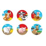 100 Farm Animal Stickers