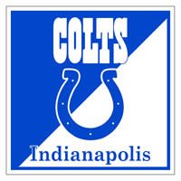 Indianapolis Colts Paper Cube