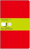 MOLESKINE モレスキン プレーンノート(無地) 3冊セット / Xラージ / えんじ