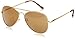 FULL MIRROR Mirrored Metal Aviator Sunglasses