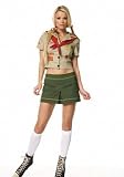 2PC Good Girl Scout Sexy Halloween Party Costume
