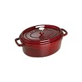 Staub 1102987 Cocotte / Br�ter oval 29 cm, grenadinerot