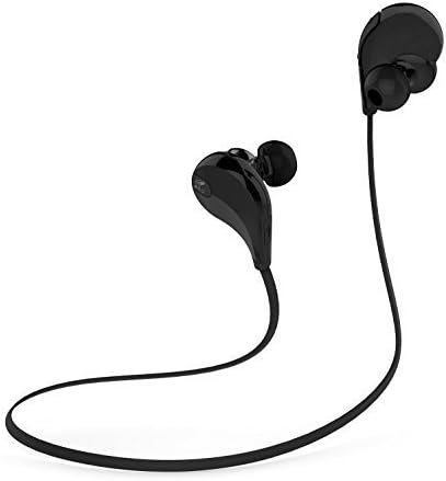 Wireless Bluetooth Headphones with built in microphone; compatible with Apple Watch, iPhone, iPod, Samsung Galaxy, HTC, and other IOS and Android devices (black)...