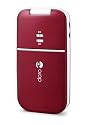 Doro PhoneEasy 410gsm (burgund-rot) Handy, gro&szlig;e Tasten