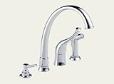 Delta Select 61602-BB170 Providence Contemporary Single Handle Kitchen Faucet W/ Side Spray and Soap