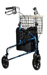 Drive 3-Wheel Rollator w/Tote Bag, Basket & Food Tray On Sale