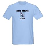 Real Estate King Occupations Light T-Shirt by CafePress