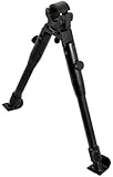 UTG Clamp-on Sniper Bipod, Steel Feet, Center Height 9"-11"