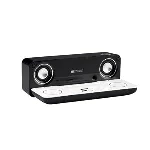 Sharp i-Elegance Music System for iPod and MP3 Players (High Gloss White/Black)