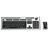Verbatim 96666 Wireless Slim Keyboard and Mouse with Volume Wheel