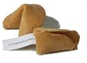 20 Wedding Fortune Cookies Wrapped in Silver Foil