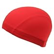 Sports Spandex Dome Cap, Red