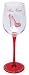 Santa Barbara Design Studio Christopher Vine Design Miss Zodiac Collection Wine Glass with Rhinestones, Miss Virgo