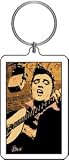Elvis Presley Memphis Sun Lucite Keychain K-0882