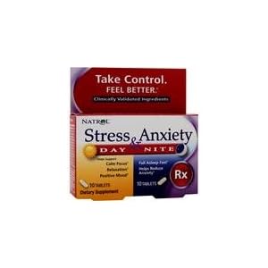 Stress and Anxiety Day and Night 60 tabs by Natrol