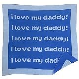 Koala Baby I Love My Daddy Jacquard Blanket