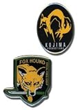 Metal Gear Solid 3 - Fox Hound and Kojima Emblems Pins (Set of 2)イメージ