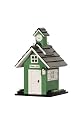 Le Petit Chalet LPC-1034B Town Hall Bird Feeder - Green