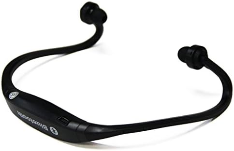 JuSp(TM), Generic JuSp Sports Wireless Music Bluetooth Headset Headphone Neckband Style Earphone for Cell Phone Such As Iphone, Nokia, Htc, Samsung, Lg, Moto, Pc, Ipad, PSP and so on & Enabled Bluetooth (black) with 1 Random Colorful Stylus Ballpoint Pen Gift