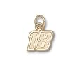 Driver Number 18 Small 5/16" Charm/Pendant