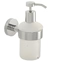Hotel Glass & Chrome Plated Liquid Soap Dispenser