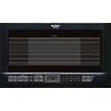 Sharp R-1210 1-1/2-Cubic-Foot 1100-Watt Over-the-Counter Microwave, Black