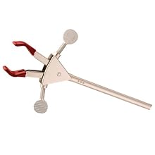 Talboys 916059 Nickel-Plated Zinc 2-Prong Dual Adjustment Multi-Purpose Extension Clamp, 11mm Diameter x 127mm Length Arm, 95mm Grip Size, Large