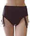 Crotchless Panty with Four Garters Junior and Plus Size
